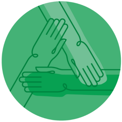 Illustration of together