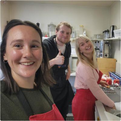 Aurora Staff volunteering