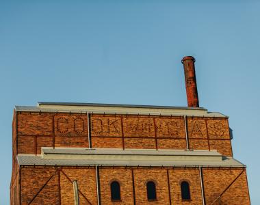 Old gas factory building