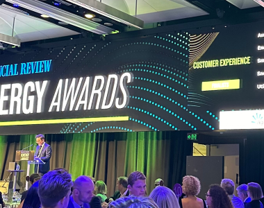 Image of Will Barbour and Leroy Pereria at the Energy Awards